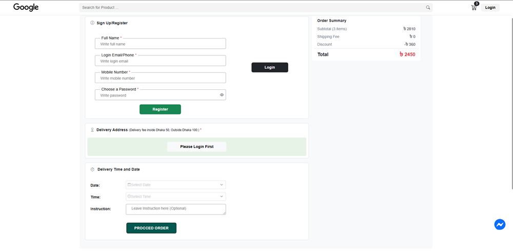 ECOM-FRONT<-->Laravel & Vue.