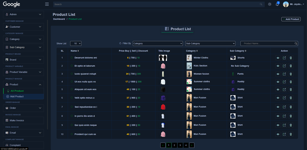 ECOM-BACK<-->Laravel & Vue.